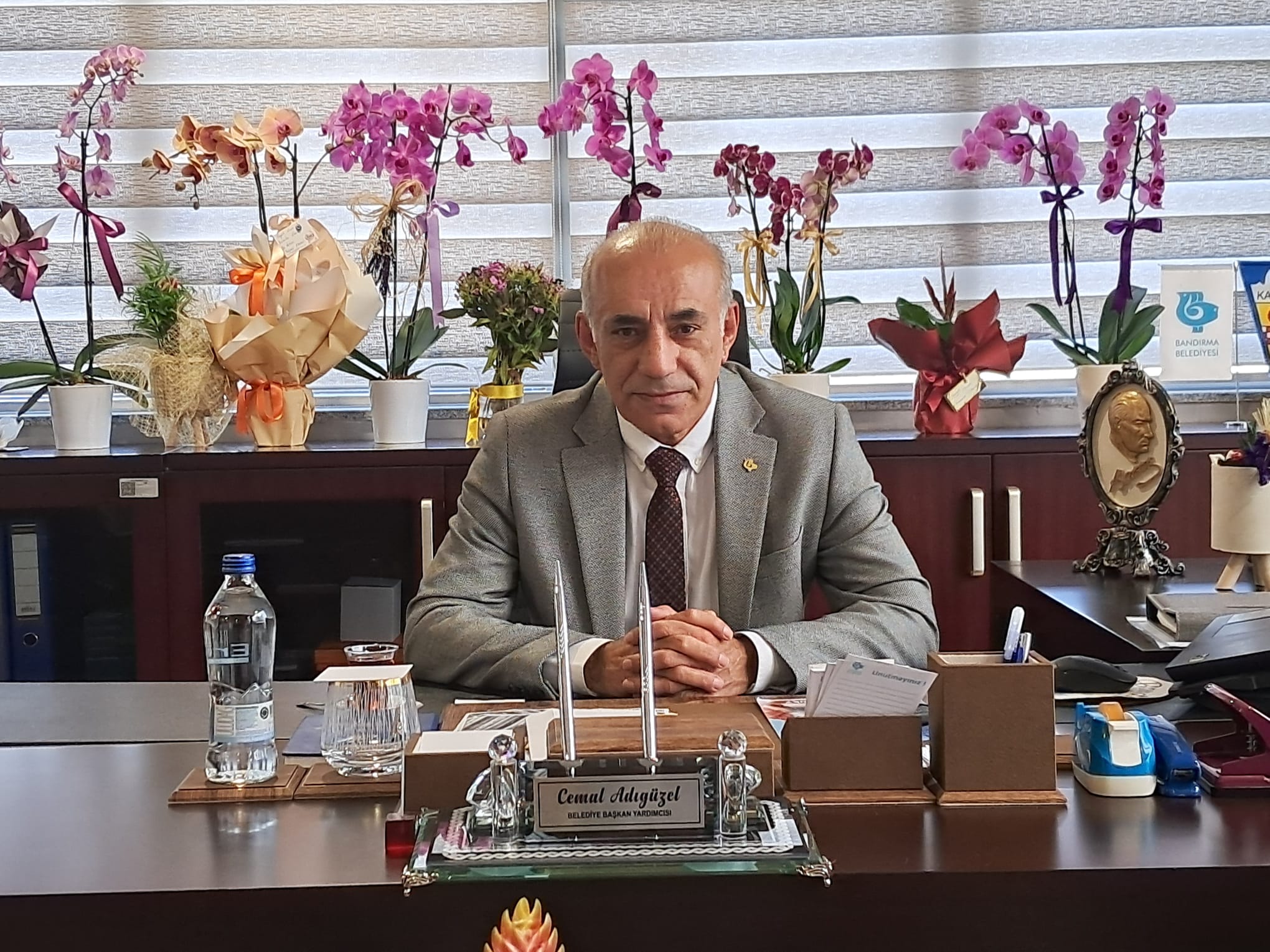 Bandırma Belediye Başkan Yardımcısı Cemal Adıgüzel Şehir Gazetesine yaptığı açıklamalarda