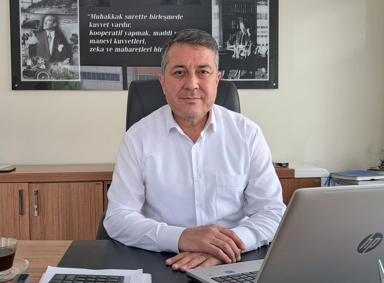 Bandırma Taşıcılar Kooperatifi ( BANSER ) Başkan Yardımcısı Levent Oral,