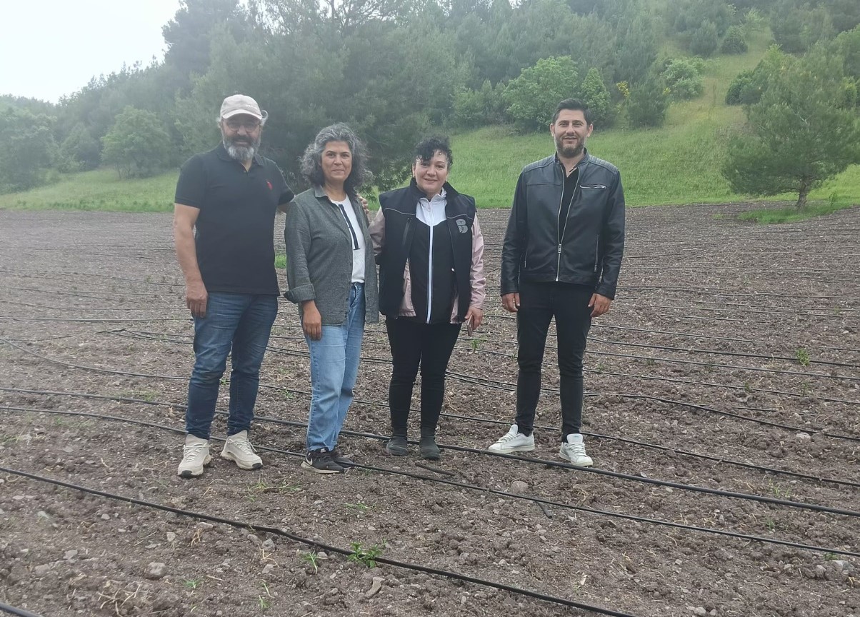   “Sözleşmeli Tıbbi ve Aromatik Bitkiler Tarımı” projesi kapsamında destek