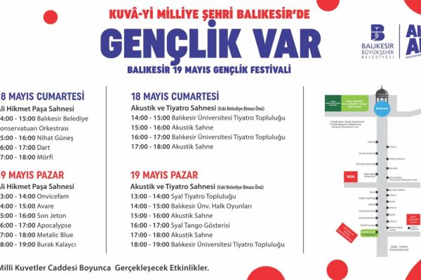 BALIKESİR GENÇLİK FESTİVALİNE HAZIR