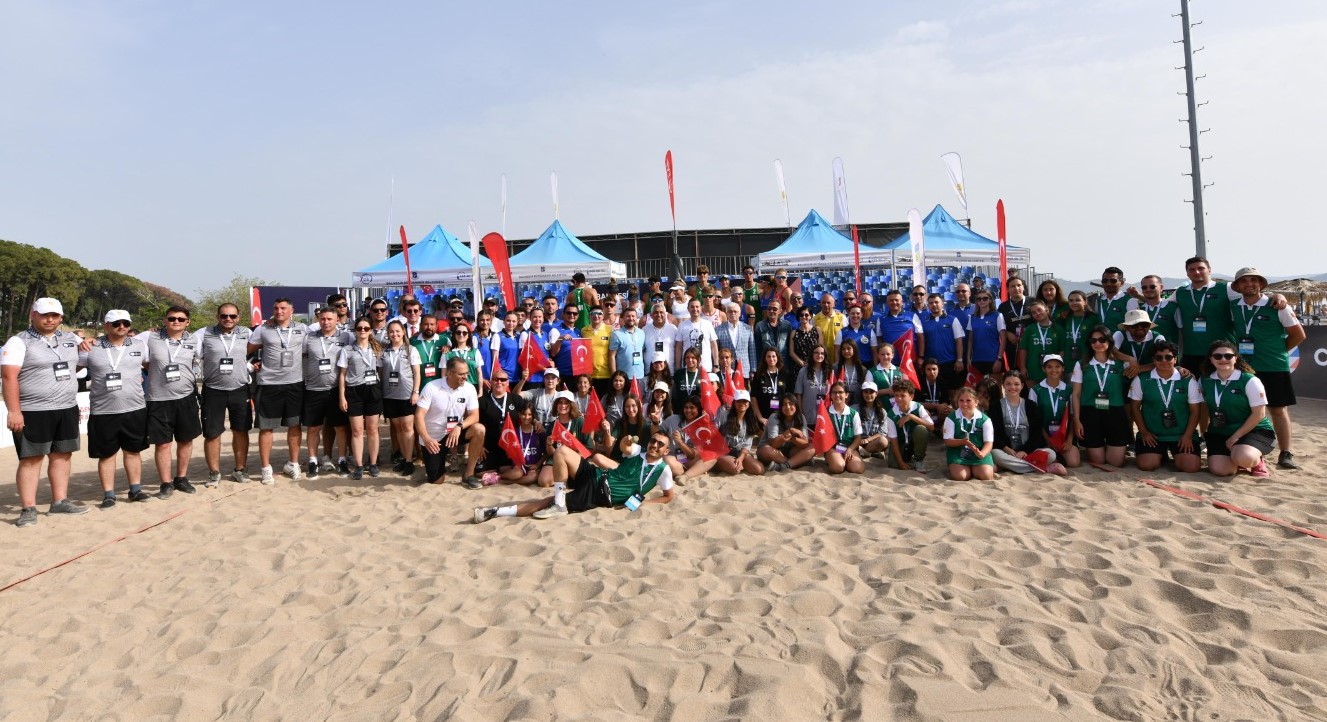 Balıkesir Büyükşehir Belediyesi ile Türkiye Voleybol Federasyonu iş birliğinde Ören