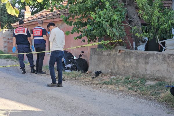 DOĞANPINAR’DA MOTORSİKLET KAZASI : 1 ÖLÜ