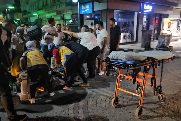 İKİ MOTORSİKLET ÇARPIŞTI