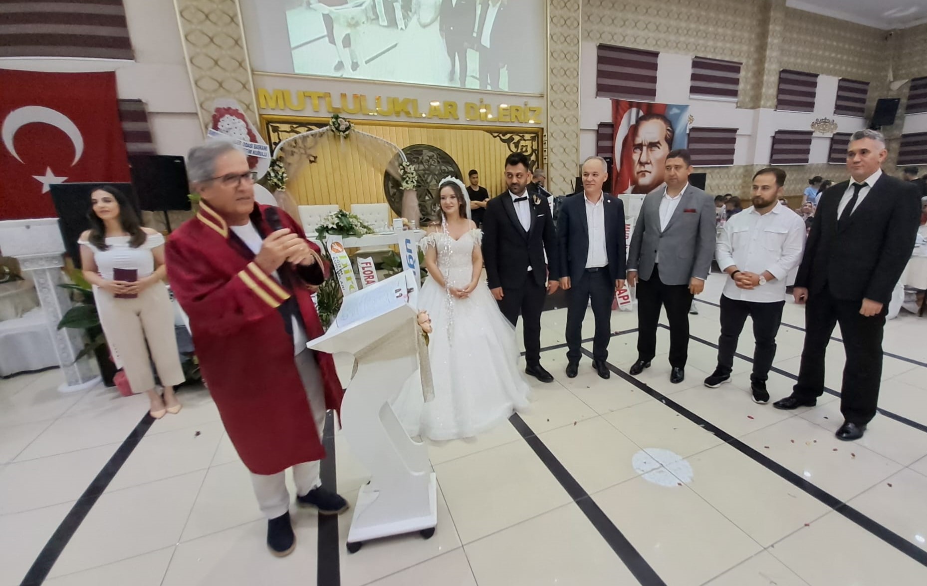 Ülkücü camia MHP İlçe Başkanı Bekir Bozkurt’un oğlu Sami Buğrahan’ın