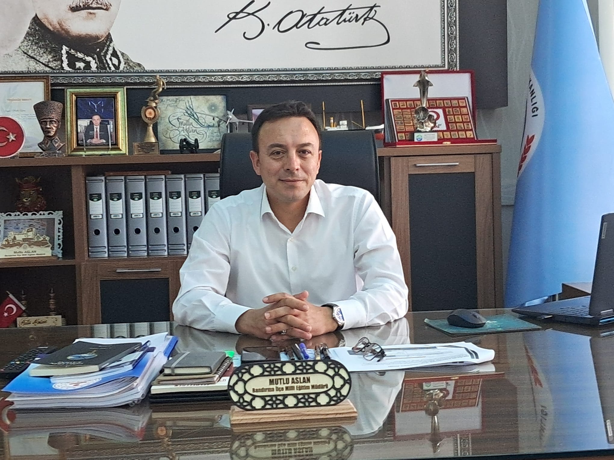İlçe Milli Eğitim Müdürü Mutlu Aslan Şehir Gazetesine açıklamalarda bulundu.