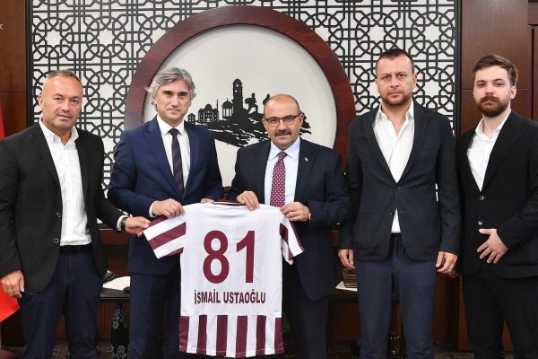 BAŞKAN KUTER VALİ USTAOĞLU VE BAŞKAN AKIN’I ZİYARET ETTİ