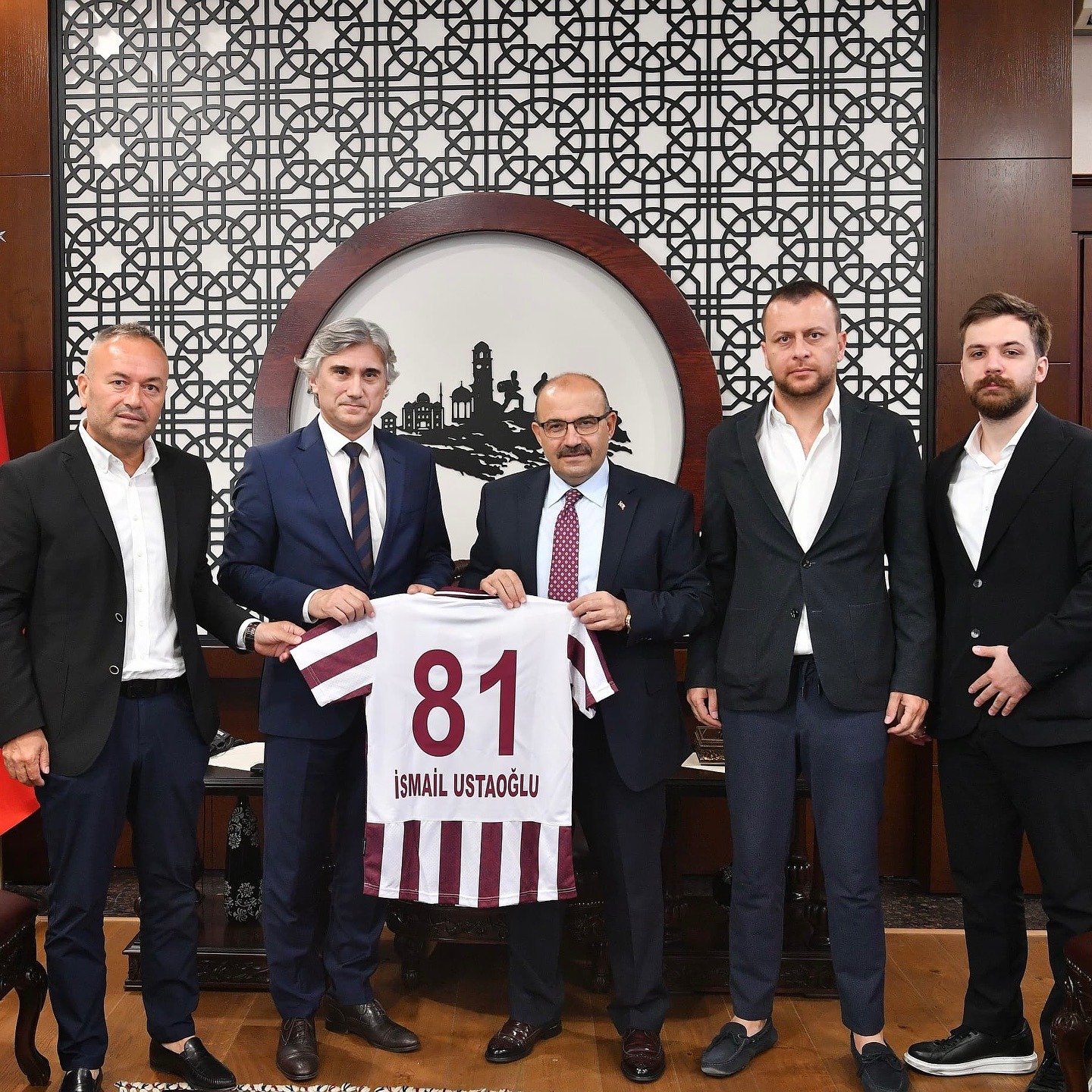 BAŞKAN KUTER VALİ USTAOĞLU VE BAŞKAN AKIN’I ZİYARET ETTİ