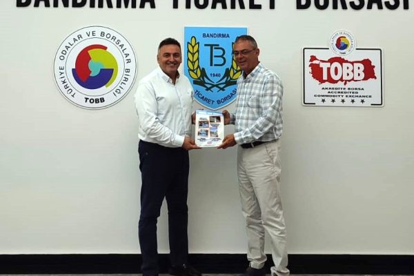 ADEM YILMAZ TİCARET BORSASINI ZİYARET ETTİ