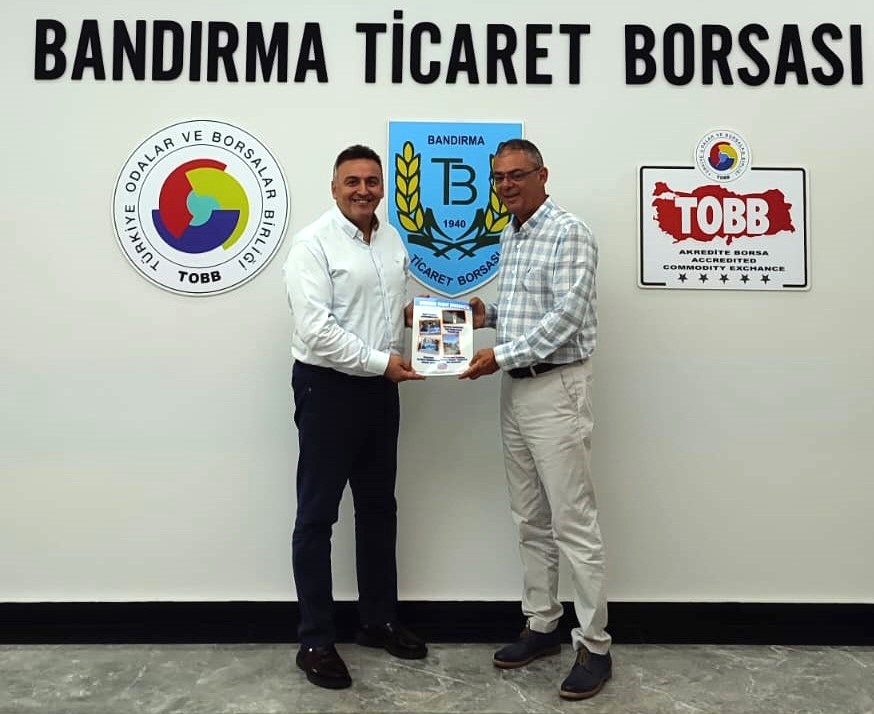 Bandırma Ticaret Odası Yönetim Kurulu Başkanı Adem Yılmaz Ticaret Borsasını 