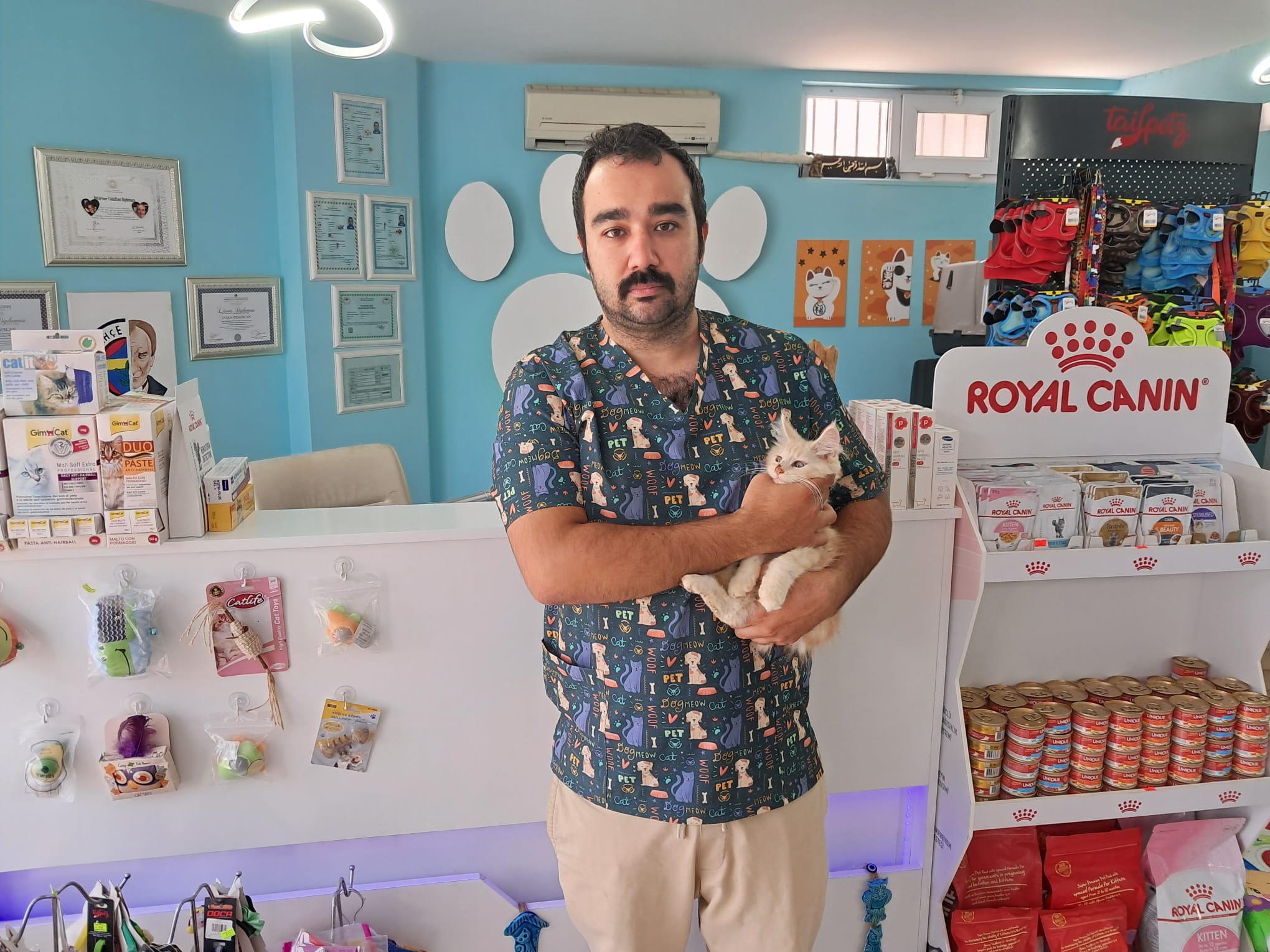   Veteriner Hekim Eyşan Demircan Şehir Gazetesine yaptığı açıklamalarda ben