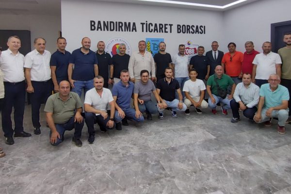 BORSA YÖNETİMİ ÜYELER İLE BİR ARAYA GELDİ