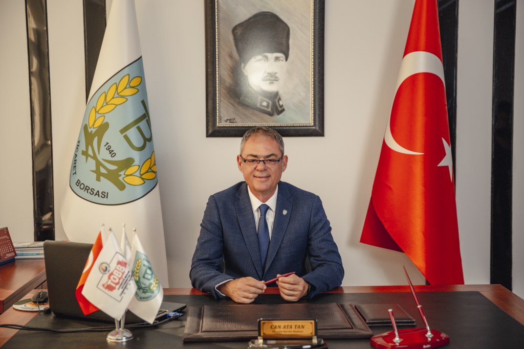 Bandırma Ticaret Borsası Yönetim Kurulu Başkanı Can Ata Tan 30