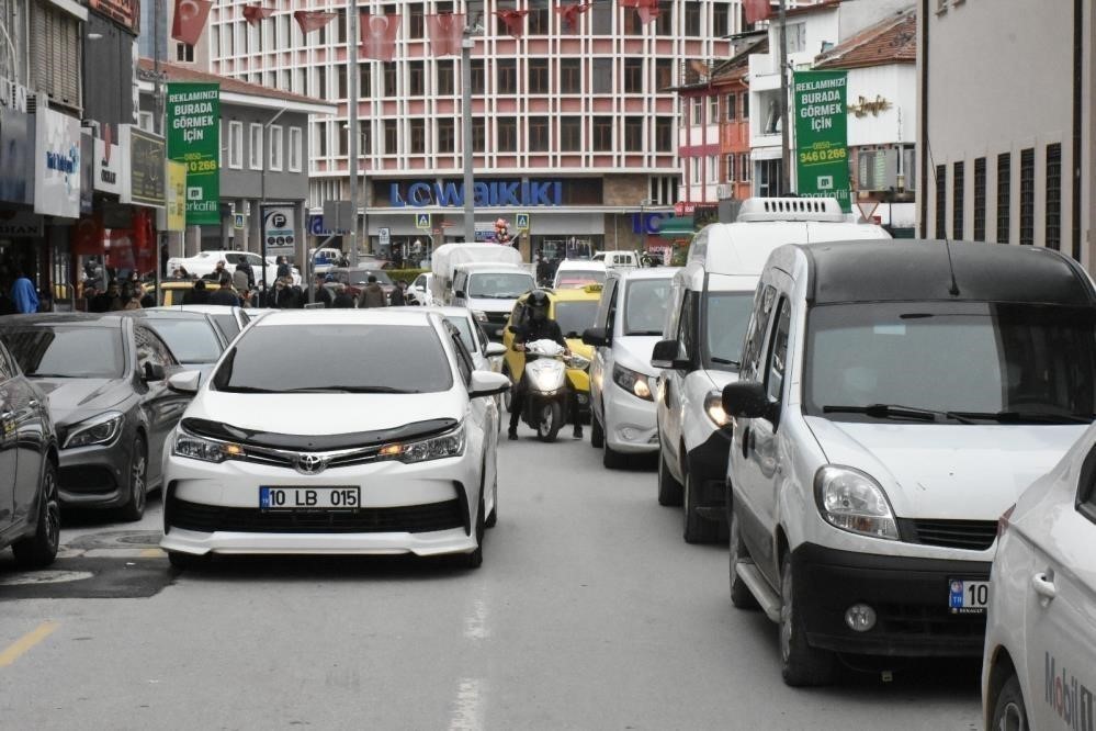 Balıkesir’de temmuz ayında trafiğe kayıtlı araç sayısı 619 bin 590’a