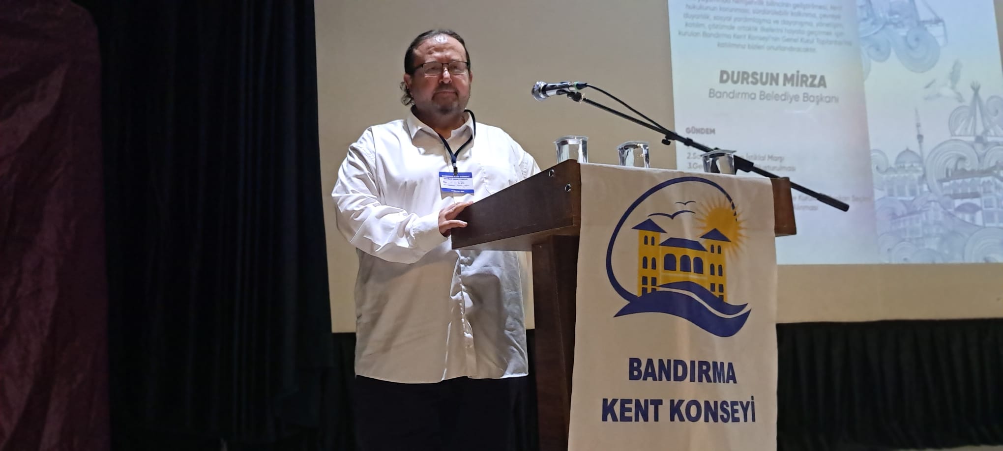 Bandırma Kent Konseyi seçimli olağan Genel Kurulu Barış Manço Kültür