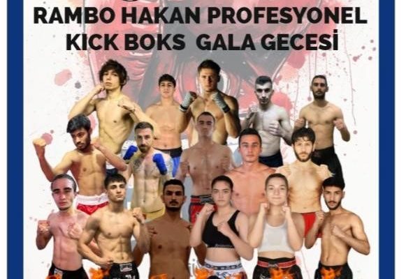 RAMBO HAKAN PROFESYONEL GALA GECESİ BAŞLIYOR