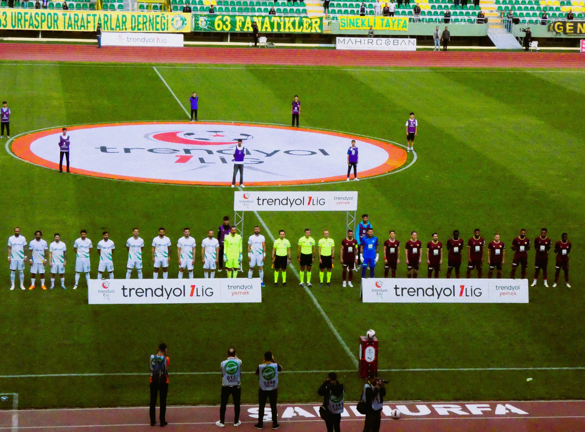 ŞANLIURFASPOR: 3   TEKSÜT BANDIRMASPOR: 2 HAKEMLER: Alper Akarsu, Abdülhamit Söyler,