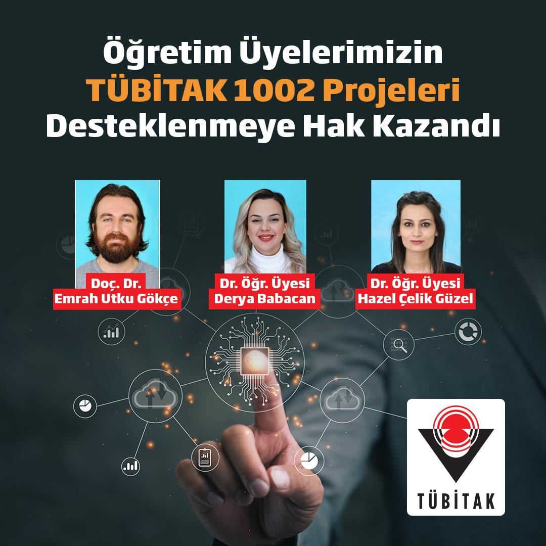BANÜ Öğretim Üyelerinin yürütücülüğündeki projeler, TÜBİTAK 1002 Hızlı Destek Programı