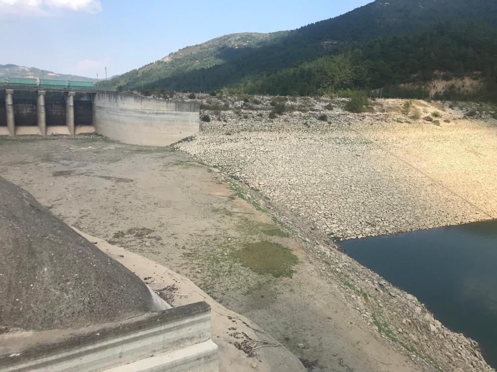 Balıkesir’in Gönen ilçesinde, Bandırma’nın içme suyunu karşılayan Gönen Barajı’nda doluluk