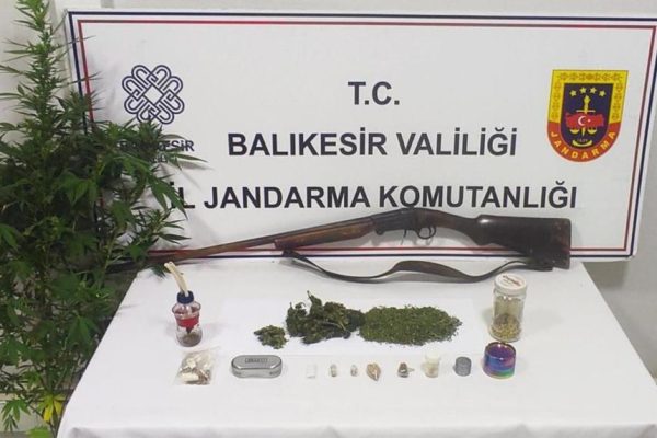 GÖNEN’DE UYUŞTURUCU OPERASYONU