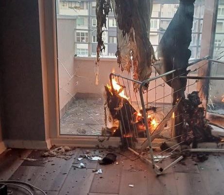 BANDIRMA’DAKİ DOĞALGAZ PATLAMASINDA 1 KİŞİ YARALANDI