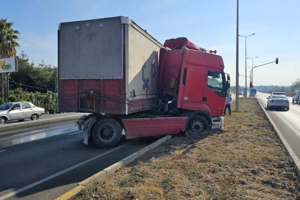 BANDIRMA’DA TIR KAZASI
