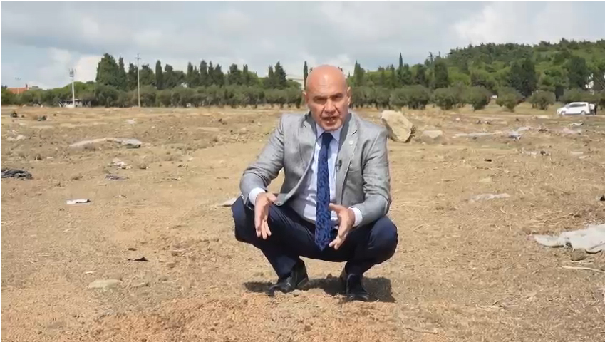 İyi Parti Balıkesir Milletvekili Op. Dr. Turhan Çömez, Bandırma’da bulunan