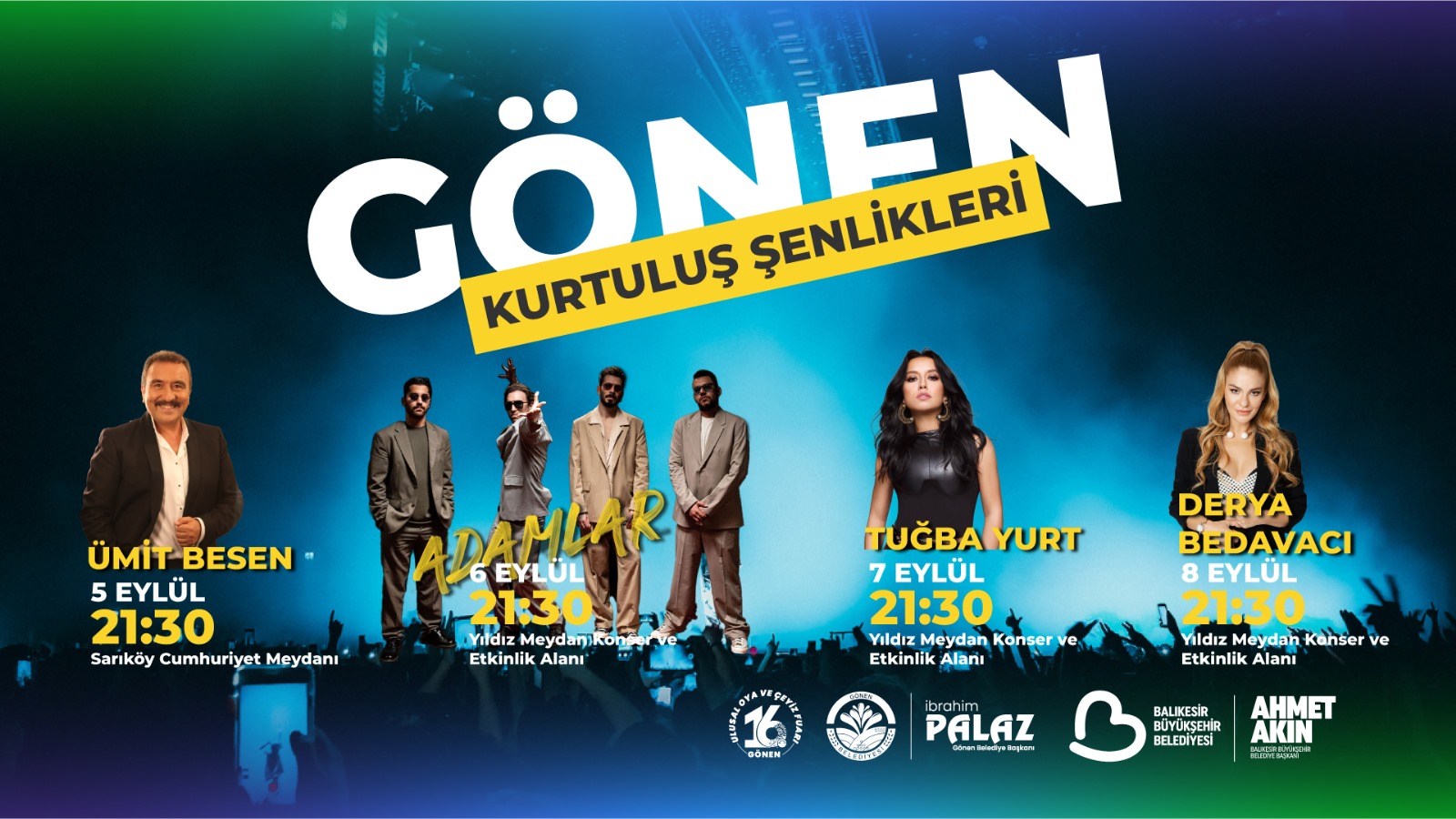 Gönen Belediyesi’nin geleneksel olarak düzenlediği Ulusal Oya ve Çeyiz Festivali bu