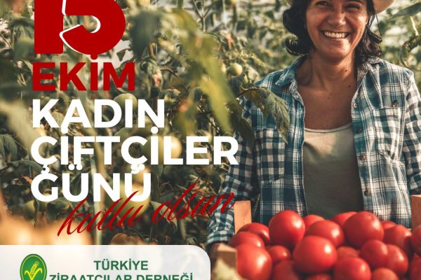 BURAK UĞUR: KADIN ÇİFTÇİLER GÜNÜ KUTLU OLSUN