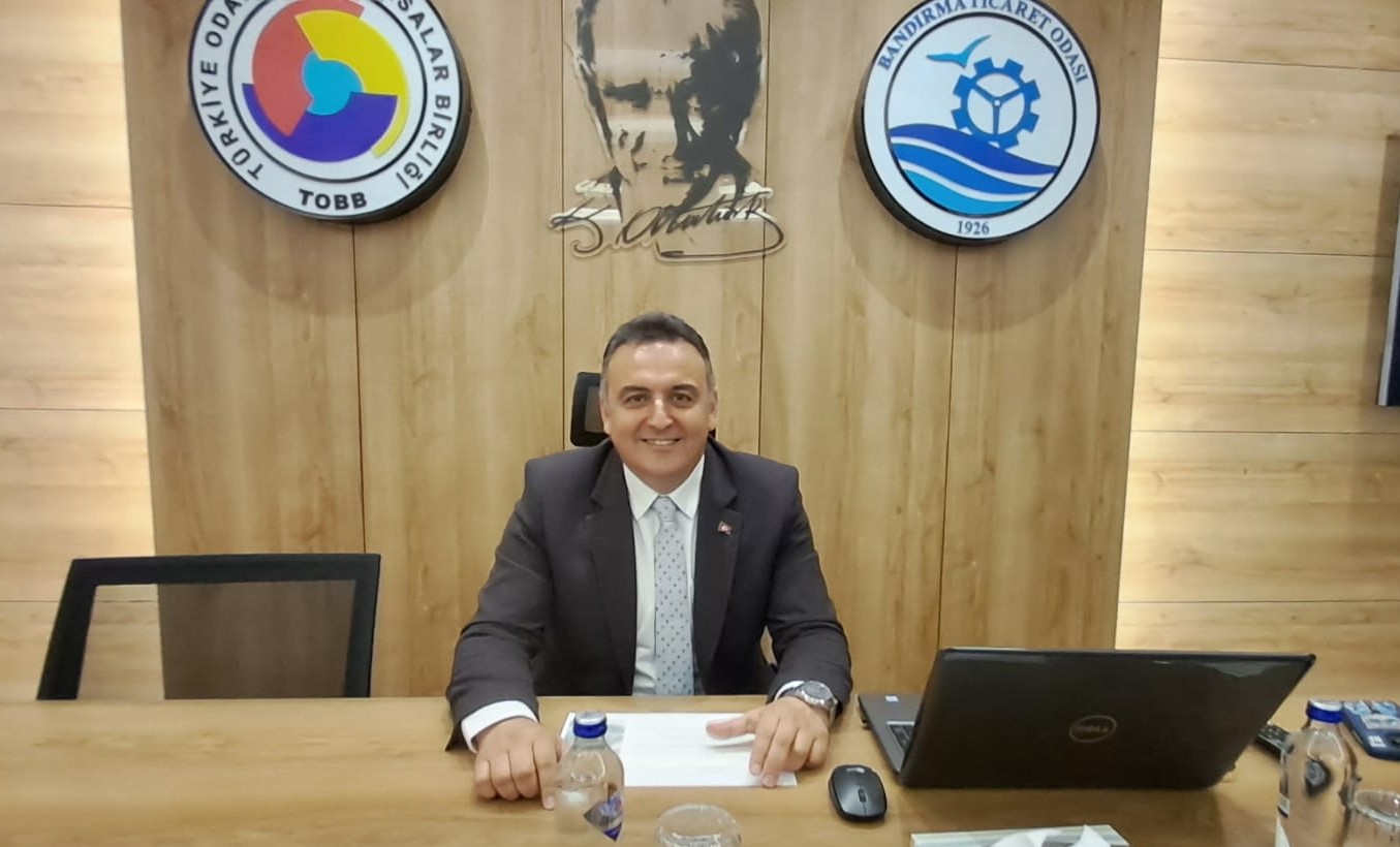 Bandırma Ticaret Odası Başkanı Adem Yılmaz 10 Ekim günü devredeceği