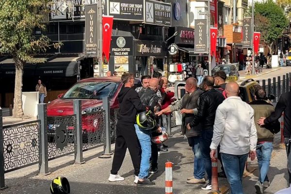 KAZA SONRASINDA YUMRUKLAR KONUŞTU