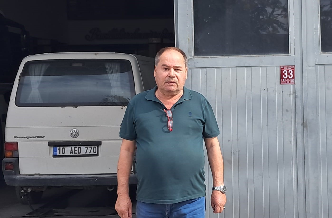 Bandırma Küçük Sanayi Sitesi Yapı Kooperatifi Başkanı Hayri Özden Şehir Gazetesine