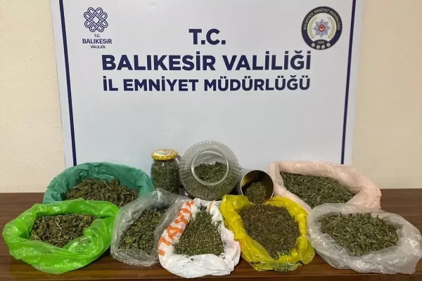 GÖNEN’DE UYUŞTURUCU OPERASYONU
