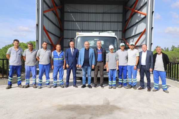 GÖNEN KATI ATIK AKTARMA İSTASYONU HİZMETE ALINDI