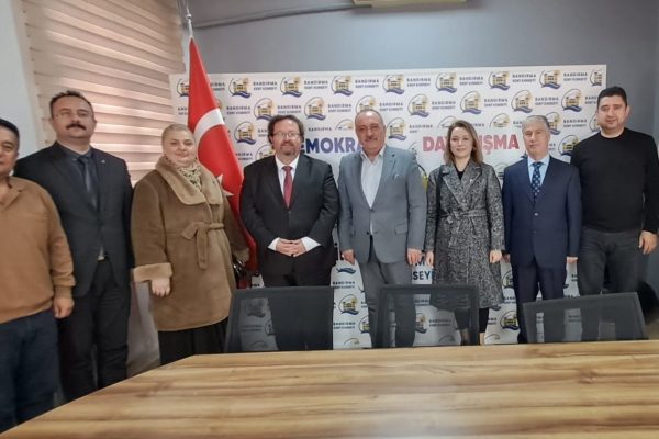 MHP BANDIRMA KENT KONSEYİNİ ZİYARET ETTİ