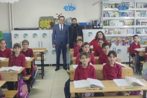 MÜDÜR ASLAN ÖĞRENCİLERLE YERLİ MALI HAFTASINI KUTLADI