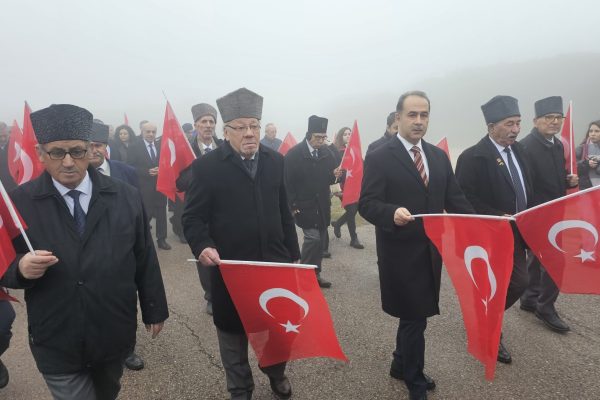 SARIKAMIŞ ŞEHİTLERİ TÖRENLE ANILDI
