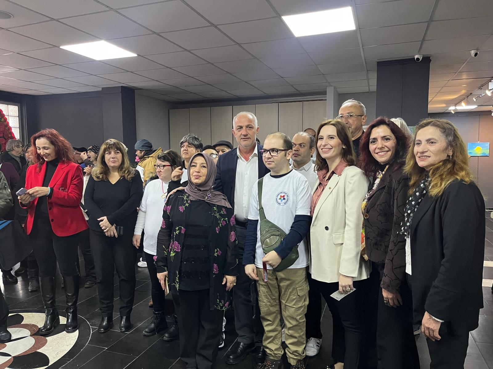 Balıkesir Büyükşehir Belediyesi Bandırma BALMEK bünyesinde kurs gören özel gereksinimli
