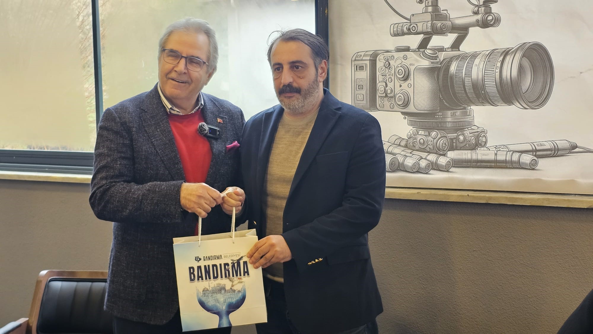Bandırma Belediyesi, 10 Ocak Dünya Çalışan Gazeteciler Günü dolayısıyla basın