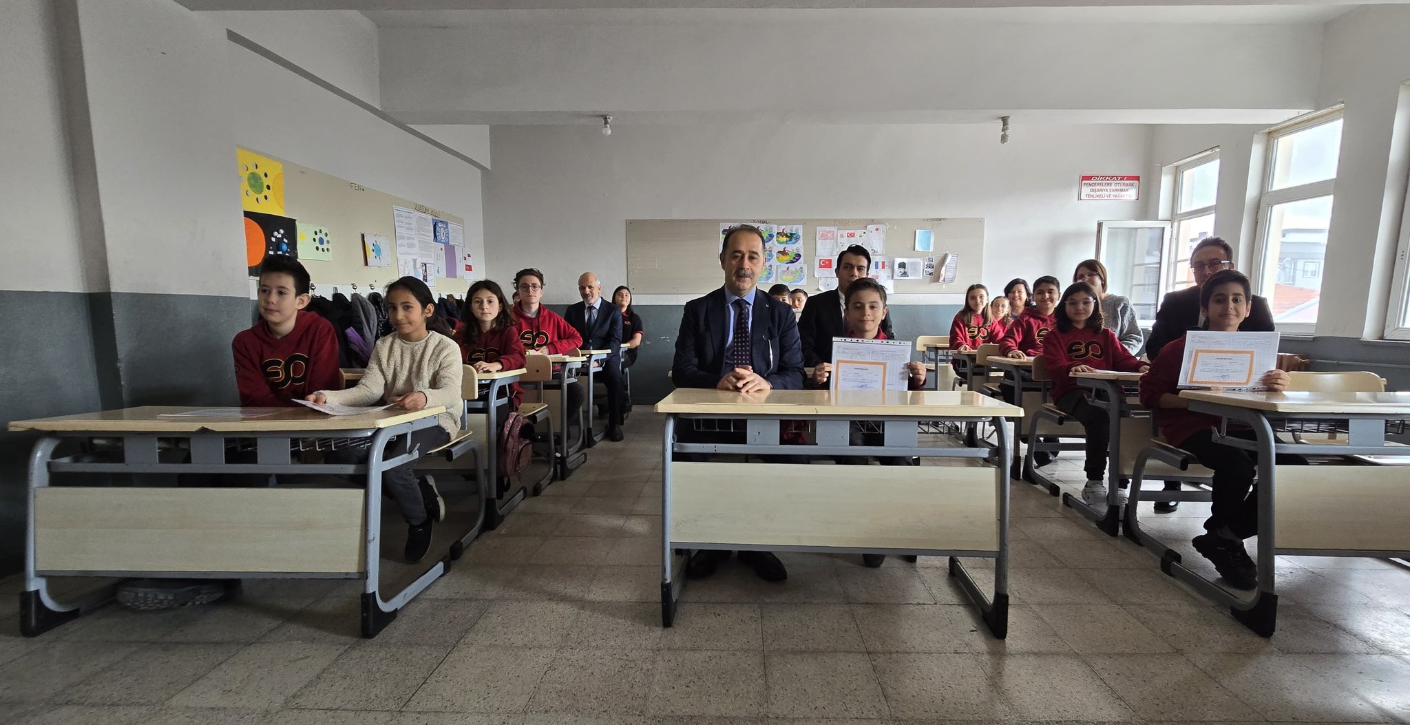 Eğitim Öğretim yılı 1. döneminin sona ermesi nedeniyle Bandırma Kaymakamı