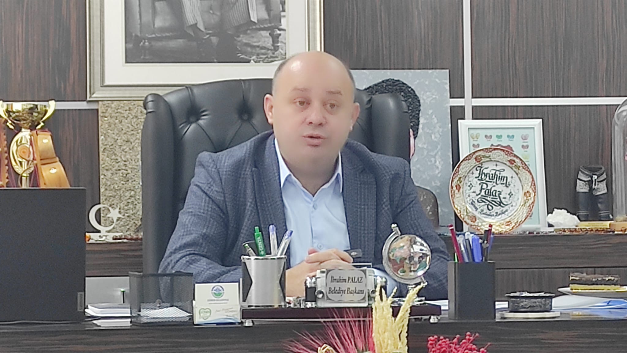 Gönen Belediye Başkanı İbrahim Palaz, 10 Ocak Çalışan Gazeteciler Günü