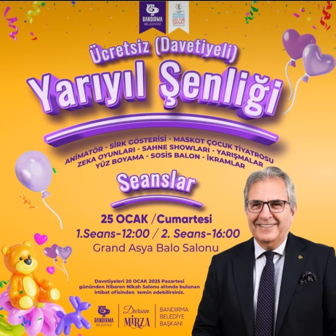   Bandırma Belediyesi, sömestr tatilinde çocuklara unutulmaz bir gün yaşatmak