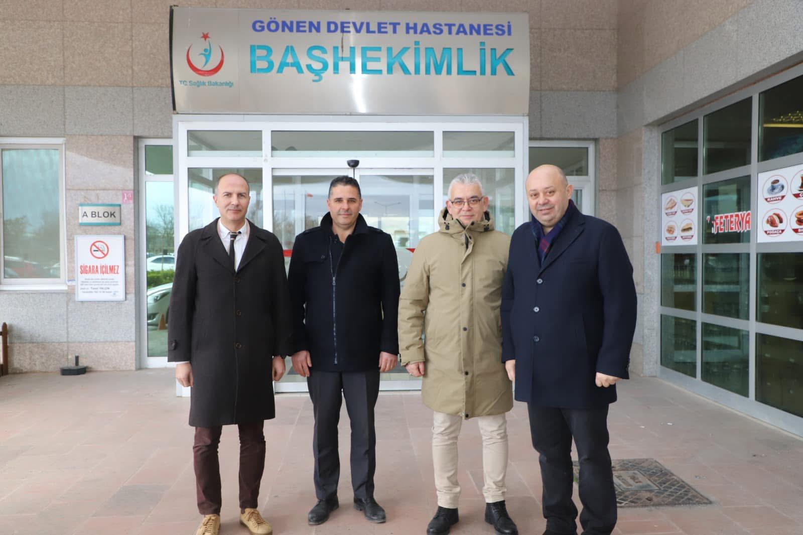  Gönen Belediyesi, Gönen Devlet Hastanesi Başhekimi Sayın Dr. Ersin Atıcı’nın