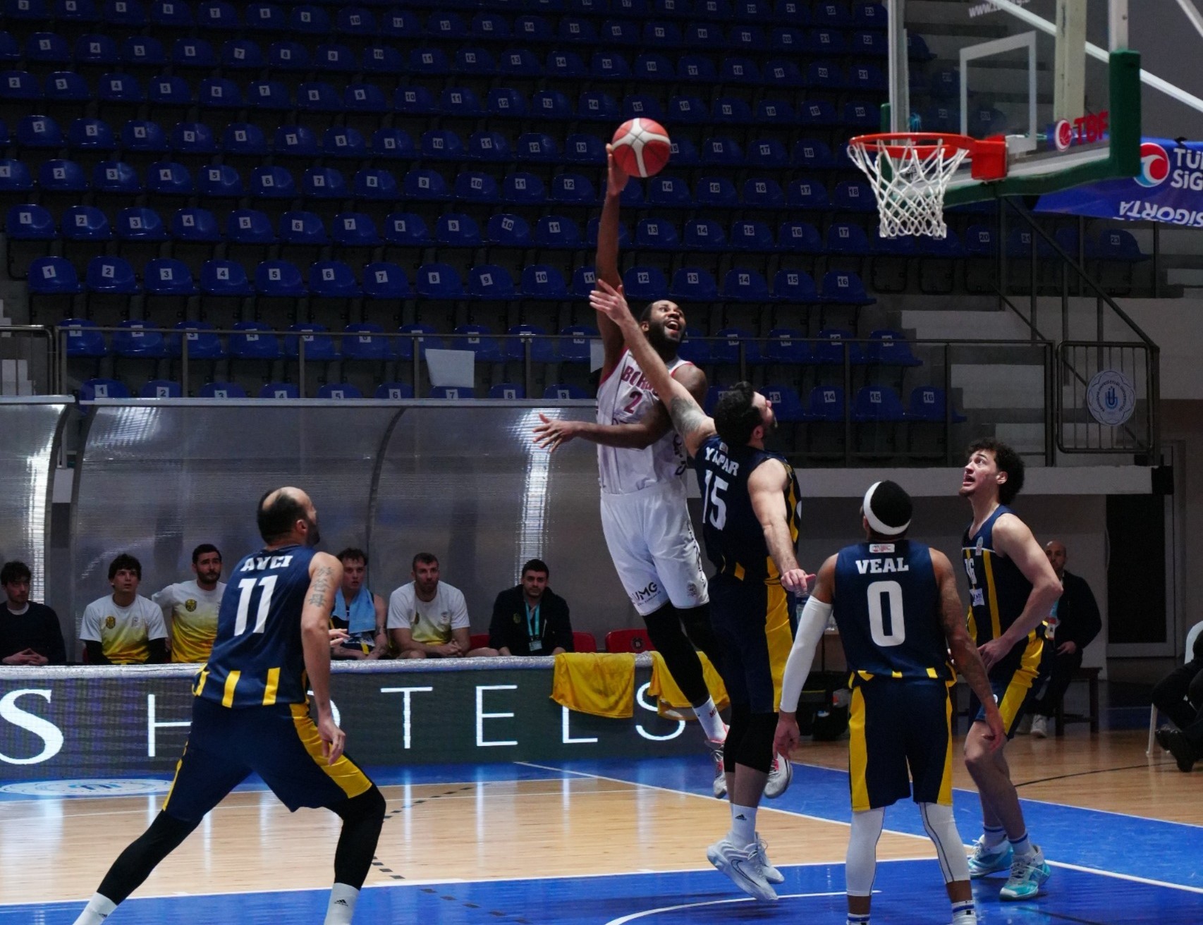   Bordo BK evinde oynadığı maçta Ankaragücü’ne 60-67 yenildi. İlk