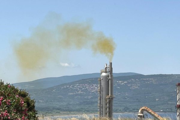 Çevreyi kirleten Bagfaş’a 1 milyon 337 bin lira ceza kesildi
