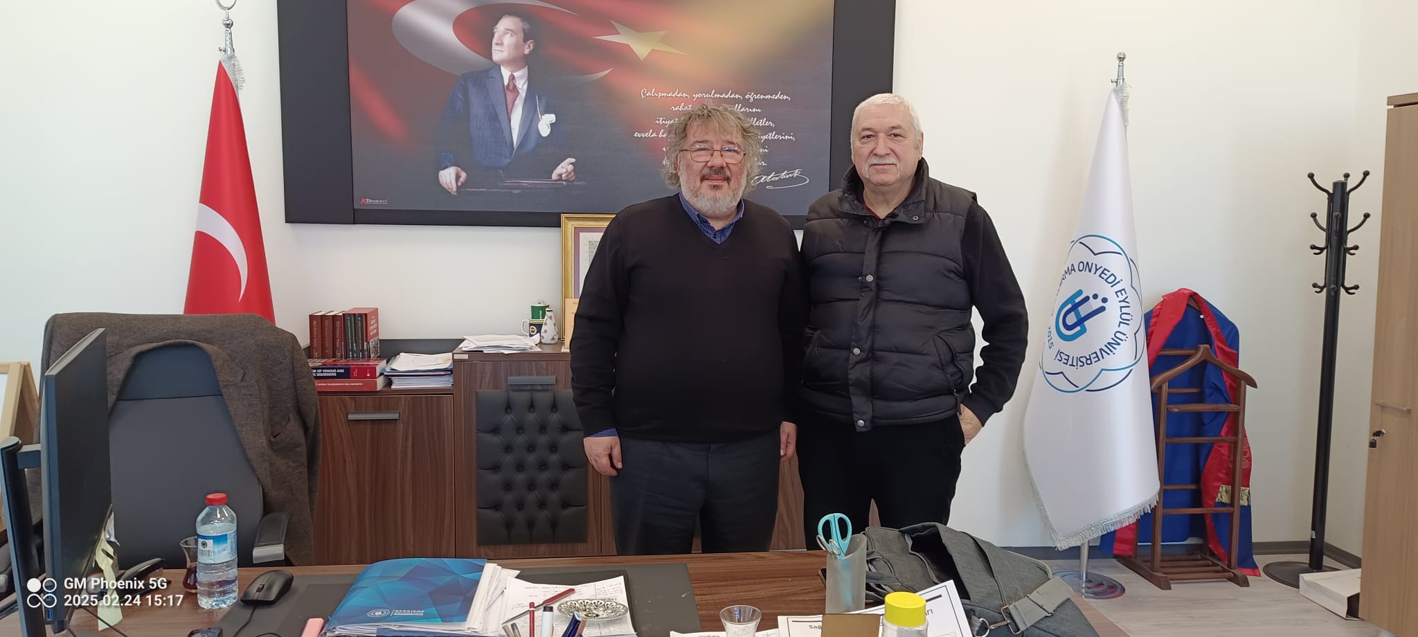   Onyedi Eylül Üniversitesi Tıp Fakültesi Dekanı Prof. Dr. Hayrettin