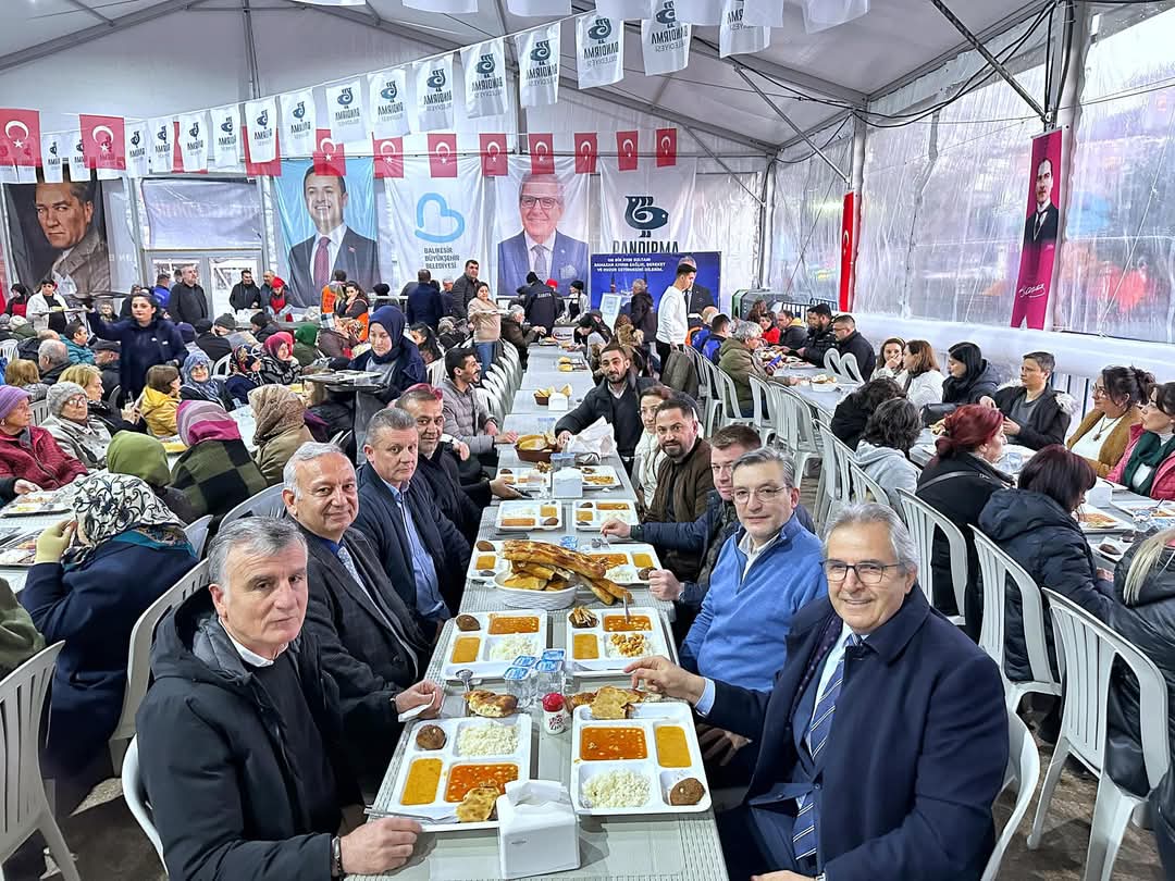 Bandırma Ticaret Odası’ndan 2000 kişiye iftar