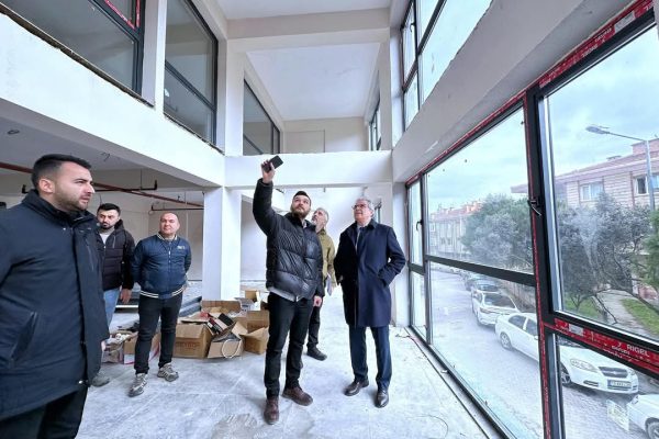 Bandırma Belediyesi Kız Öğrenci Yurdunda son rötuşlar