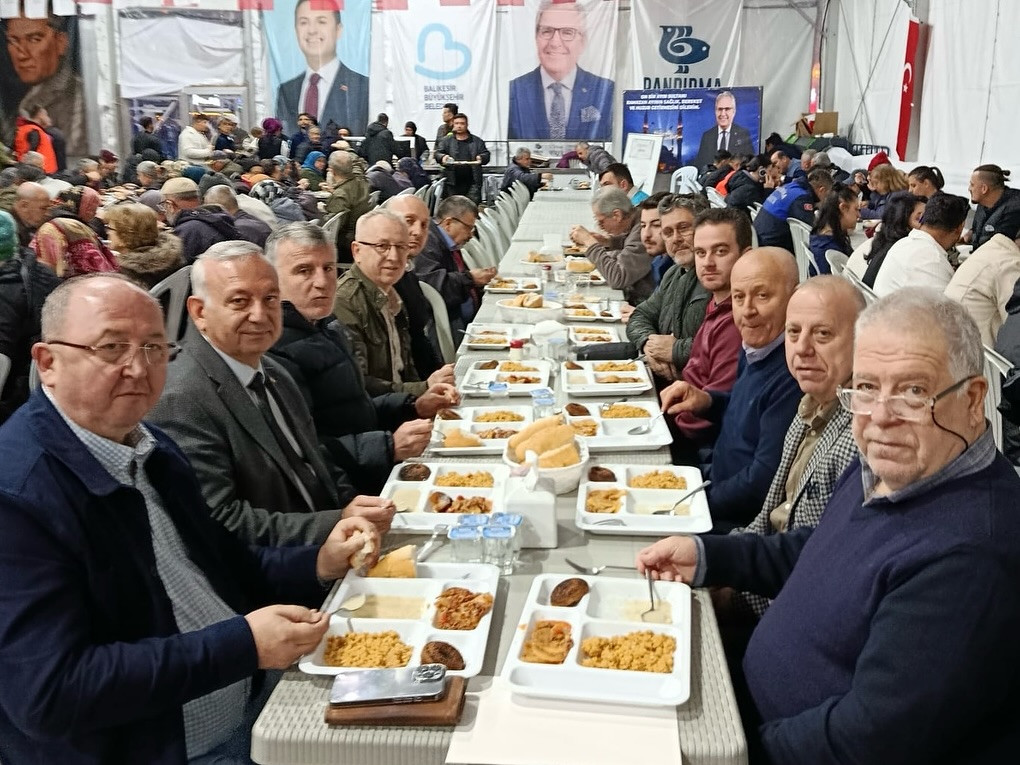 İftar yemeğinin evsahipliğini Ziyafet Spor yaptı