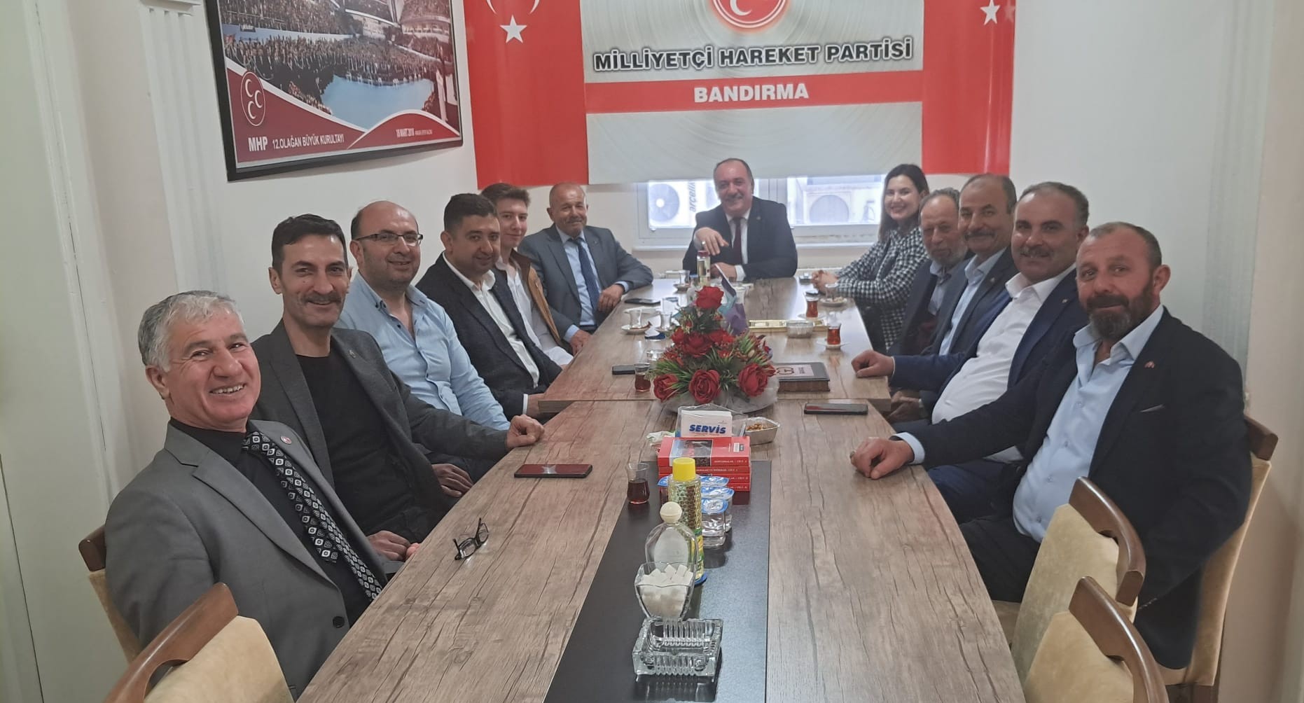 MHP’de Bayramlaşma