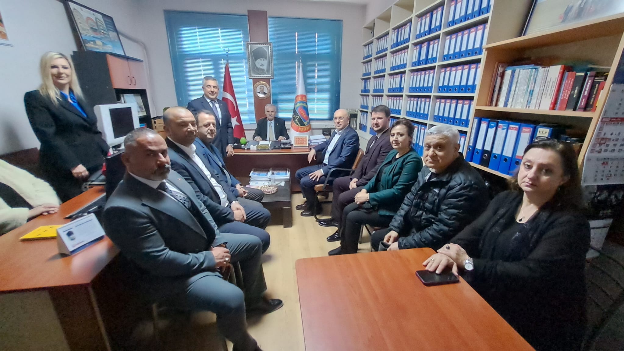   Ak Parti Balıkesir Milletvekili İsmail Ok, Bandırma ziyaretleri çerçevesinde